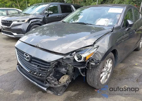 2017 Mazda Mazda3 Sport из США, поврежденный, VIN 3MZBN1U75HM108112